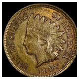 1907 Indian Head Cent CHOICE BU