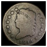 1814 Classic Head Large Cent NICELY CIRCULATED