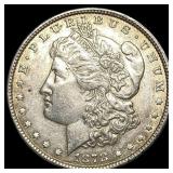 1878 Silver Morgan Dollar CLOSELY UNCIRCULATED