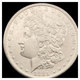 1881-S Silver Morgan Dollar CHOICE BU