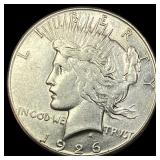 1926 Peace Silver Dollar CLOSELY UNCIRCULATED