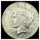 1926-S Silver Peace Dollar CLOSELY UNCIRCULATED