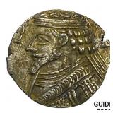 2 BC-5 AD Parthia BI Tetradrachm Phraatakes CLOSEL
