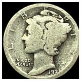 1921 Mercury Dime NICELY CIRCULATED