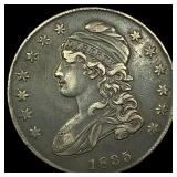 1835 Capped Bust Half Dollar NEARLY UNCIRCULATED