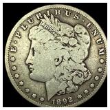 1892 Silver Morgan Dollar LIGHTLY CIRCULATED