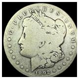 1892-S Silver Morgan Dollar LIGHTLY CIRCULATED