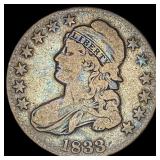1833 Capped Bust Half Dollar NICELY  CIRCULATED