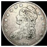 1834 Capped Bust Half Dollar LIGHTLY CIRCULATED