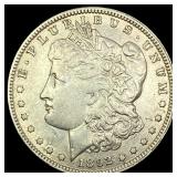 1892-CC Silver Morgan Dollar CLOSELY UNCIRCULATED