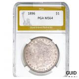 1896 Morgan Silver Dollar PGA MS64