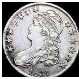 1831 Capped Bust Half Dollar NEARLY  UNCIRCULATED