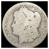 1881-CC Silver Morgan Dollar LIGHTLY CIRCULATED