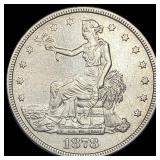 1878-S Silver Trade Dollar CLOSELY UNCIRCULATED