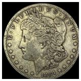1884-S Silver Morgan Dollar ABOUT UNCIRCULATED