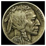 1917-D Buffalo Nickel CLOSELY UNCIRCULATED