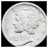 1916-S Silver Mercury Dime UNCIRCULATED