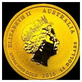 2016 Gold 1/10 oz Australia Victory $15 GEM PROOF