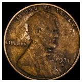 1931-S Lincoln Wheat Cent NEARLY UNCIRCULATED