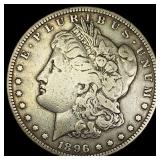 1896-S Silver Morgan Dollar NEARLY UNCIRCULATED