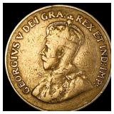 1922 Canada Bronze 1 Cent ABOUT UNCIRCULATED