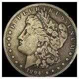 1894-O Silver Morgan Dollar LIGHTLY CIRCULATED