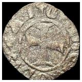 14th-15th Cent Venitian Republic Silver Tornesello