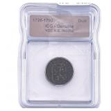 VOC N.E. INDIES Duit ICG Genuine