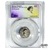 Roman Faustina Jr.,AD 147-175/6 AR Denarius PNC V