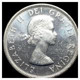 1961 Silver Dollar Canada GEM BU