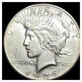 1926-S Silver Peace Dollar ABOUT UNCIRCULATED
