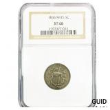 1866 Shield Nickel NGC XF40