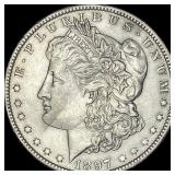 1897-O Silver Morgan Dollar CLOSE UNC