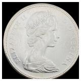 Canada 1967 Silver Dollar Goose Centennial GEM BU