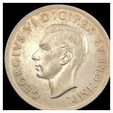 1937 Canada Silver Dollar CLOSELY UNCIRCULATED