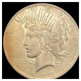 1923 Silver Peace Dollar GEM BU