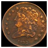 1832 Copper Half Cent LIGHTLY CIRCULATED