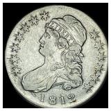 1812 Capped Bust Half Dollar CLOSELY UNCIRCULATED