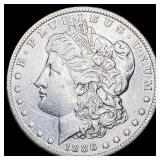 1886 Morgan Silver Dollar CLOSELY UNCIRCULATED