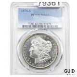 1878-S Morgan Silver Dollar PCGS MS63