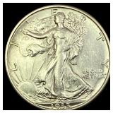 1935-S Silver Walking Liberty Half Dollar UNCIRCUL