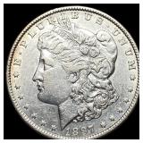 1897-O Silver Morgan Dollar CLOSELY UNCIRCULATED