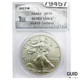 2017-W  ANACS SP70 SE 1oz Silver
