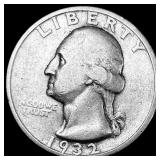1932-S Silver Washington Quarter LIGHTLY  CIRCULA