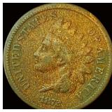 1872 Indian Head Cent LIGHTLY CIRCULATED