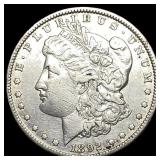 1892-S Silver Morgan Dollar NEARLY UNCIRCULATED
