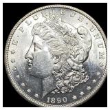 1890-S Silver Morgan Dollar UNCIRCULATED