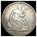 1853 Arrows Seated Liberty Half Dollar HIGH GRADE