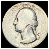 1932-D Silver Washington Quarter NICELY CIRCULATED