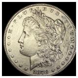 1878-S Silver Morgan Dollar CHOICE AU